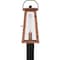 Quoizel Carolina Outdoor Post 1 Light Aged Copper CLN9007AC - alternate 2